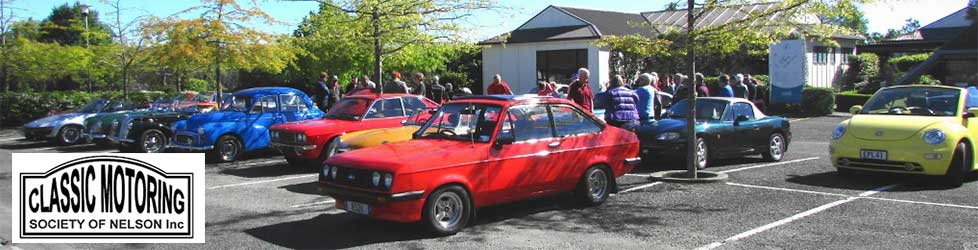 Classic Motoring Society of Nelson, NZ